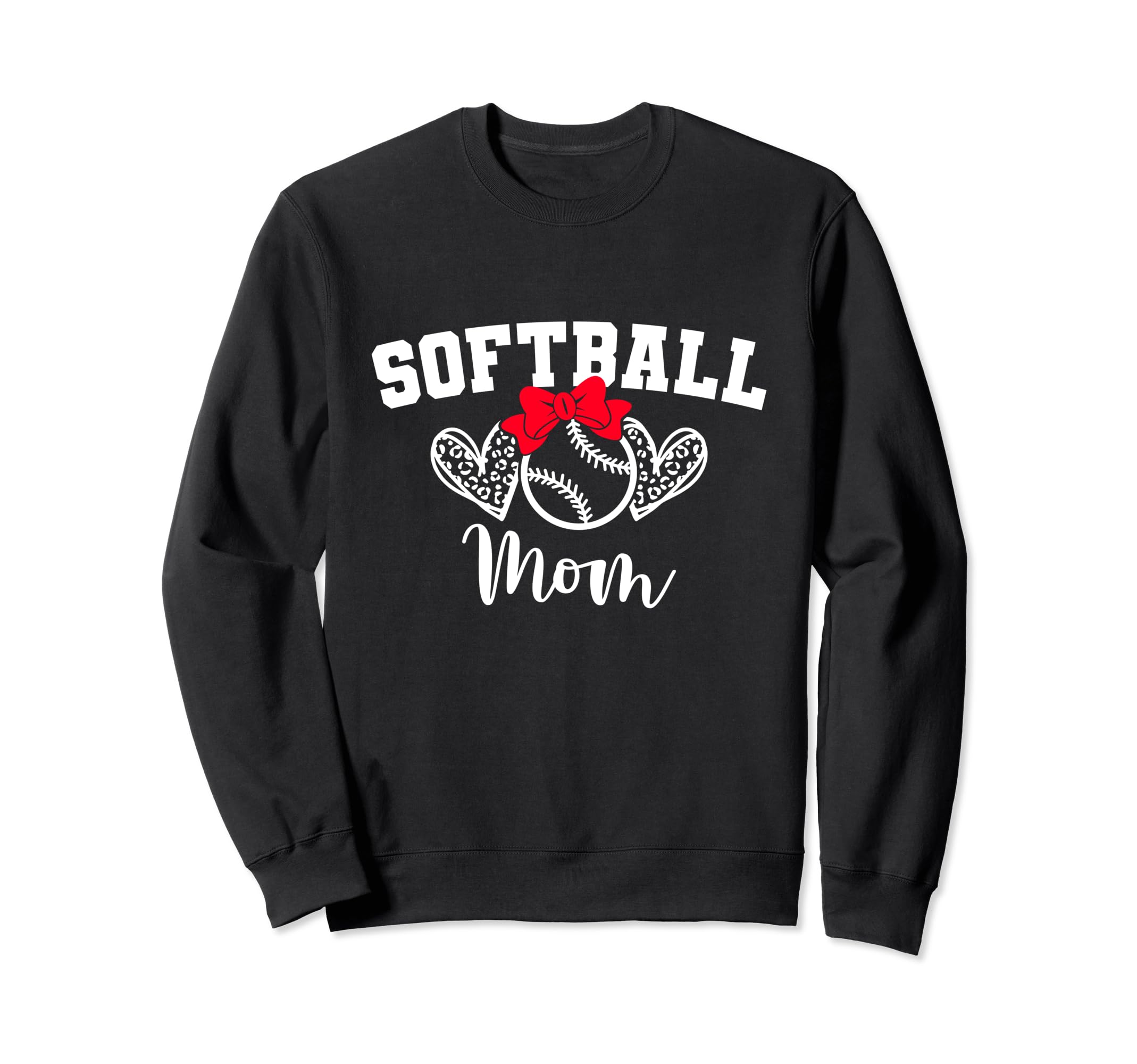 Softball Mom Baseball Love Sweatshirt - Streetwear Style for Adults - T-Shirt, Sweatshirt, Hoodie