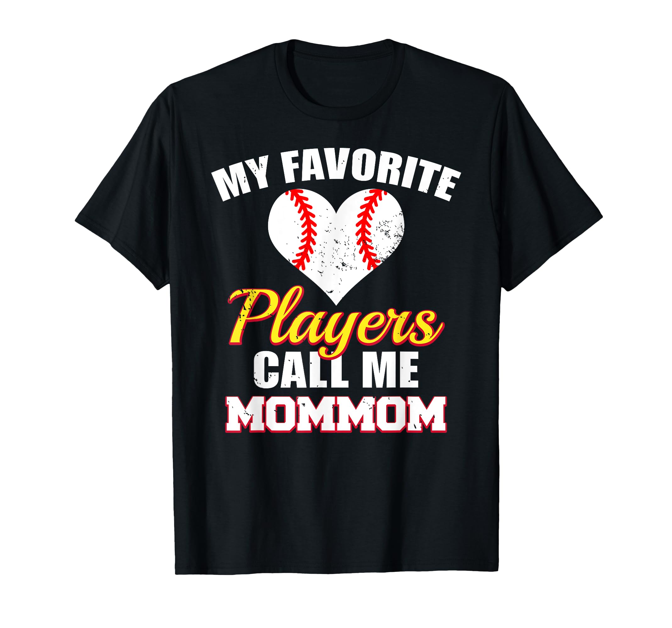 My Favorite Players Call Me Mommom T-Shirt - Aesthetic Graphic Men Women - T-Shirt, Sweatshirt, Hoodie