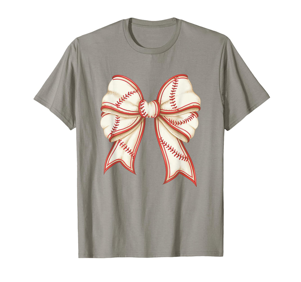 Coquette Bow Baseball Mama Baseball T-Shirt - Unique Graphic for Adults - T-Shirt, Sweatshirt, Hoodie