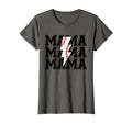 Lightning Bolt Mama Softball Baseball T-Shirt - Novelty Apparel for Adults - T-Shirt, Sweatshirt, Hoodie