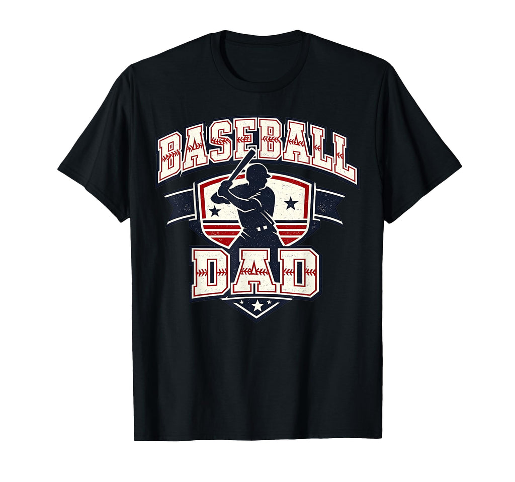 Baseball Dad Game Day Varsity T-Shirt - Graphic Print for Adults - T-Shirt, Sweatshirt, Hoodie