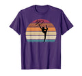 Gymnast Ribbon Sunset Rhythmic T-Shirt - Minimalist Print Men Women - T-Shirt, Sweatshirt, Hoodie