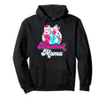 Baseball Mama Coquette Baseball Mom Hoodie - Minimalist Print Unisex - T-Shirt, Sweatshirt, Hoodie