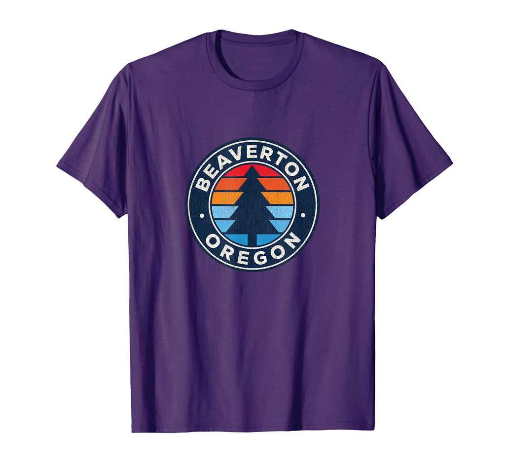 Beaverton Oregon Or 70S T-Shirt - Fun Novelty Design Unisex - T-Shirt, Sweatshirt, Hoodie