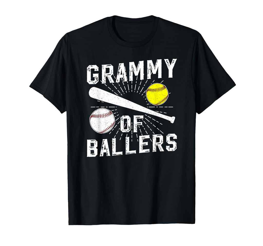 Grammy Ballers Baseball Softball T-Shirt - Unique Graphic for Adults - T-Shirt, Sweatshirt, Hoodie
