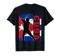 Cuban Baseball Player Cuba Flag T-Shirt - Custom Art Print Men Women - T-Shirt, Sweatshirt, Hoodie