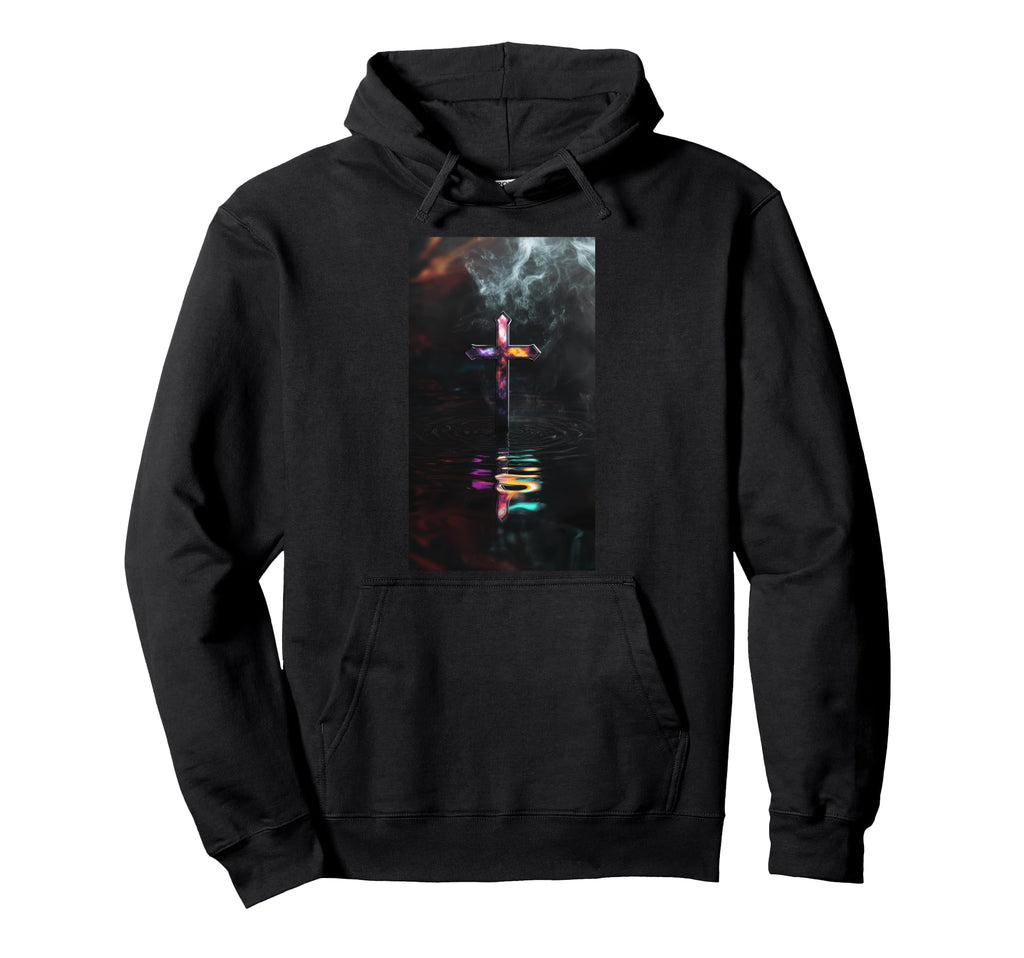 Gothic Cross Grunge Aesthetic Y2K Hoodie - Streetwear Style for Adults - T-Shirt, Sweatshirt, Hoodie