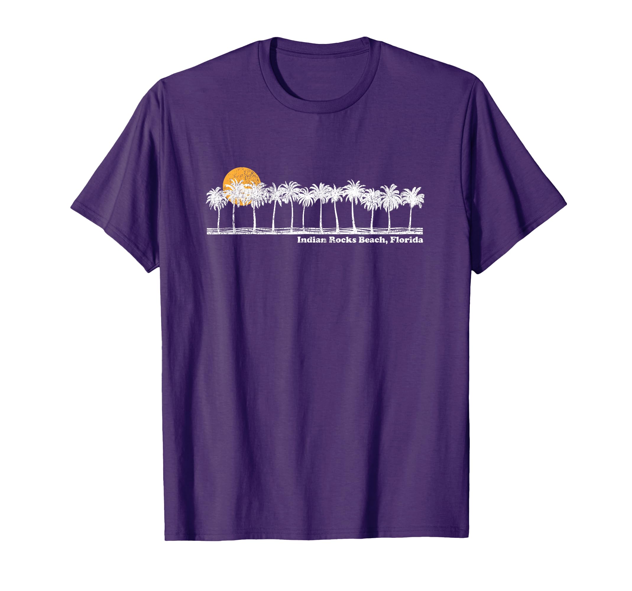 Indian Rocks Beach 70S Throwback T-Shirt - Novelty Apparel for Adults - T-Shirt, Sweatshirt, Hoodie