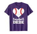Baseball Dede Funny Baseball Heart T-Shirt - Casual Everyday Wear Unisex - T-Shirt, Sweatshirt, Hoodie