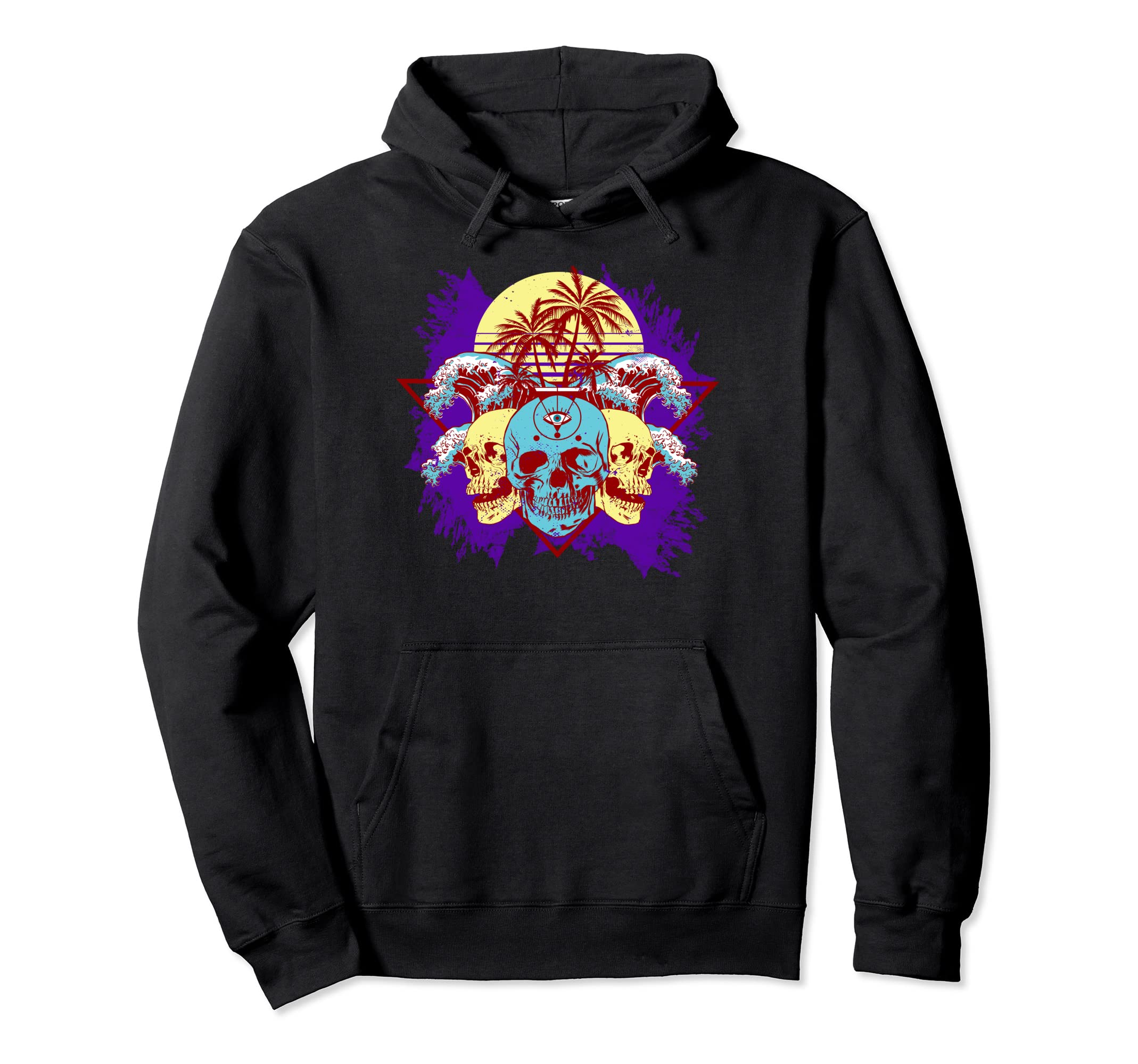Eightes 90S Synthwave Vaporwave Lover Hoodie - Custom Art Print Men Women - T-Shirt, Sweatshirt, Hoodie