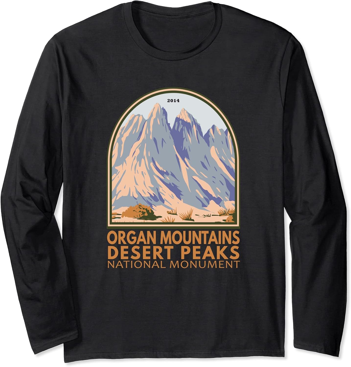 Organ Mountains Desert Peaks Merch Apparel - Adult & Kids T-Shirts, Sweatshirts & Hoodies apparel design preview 1