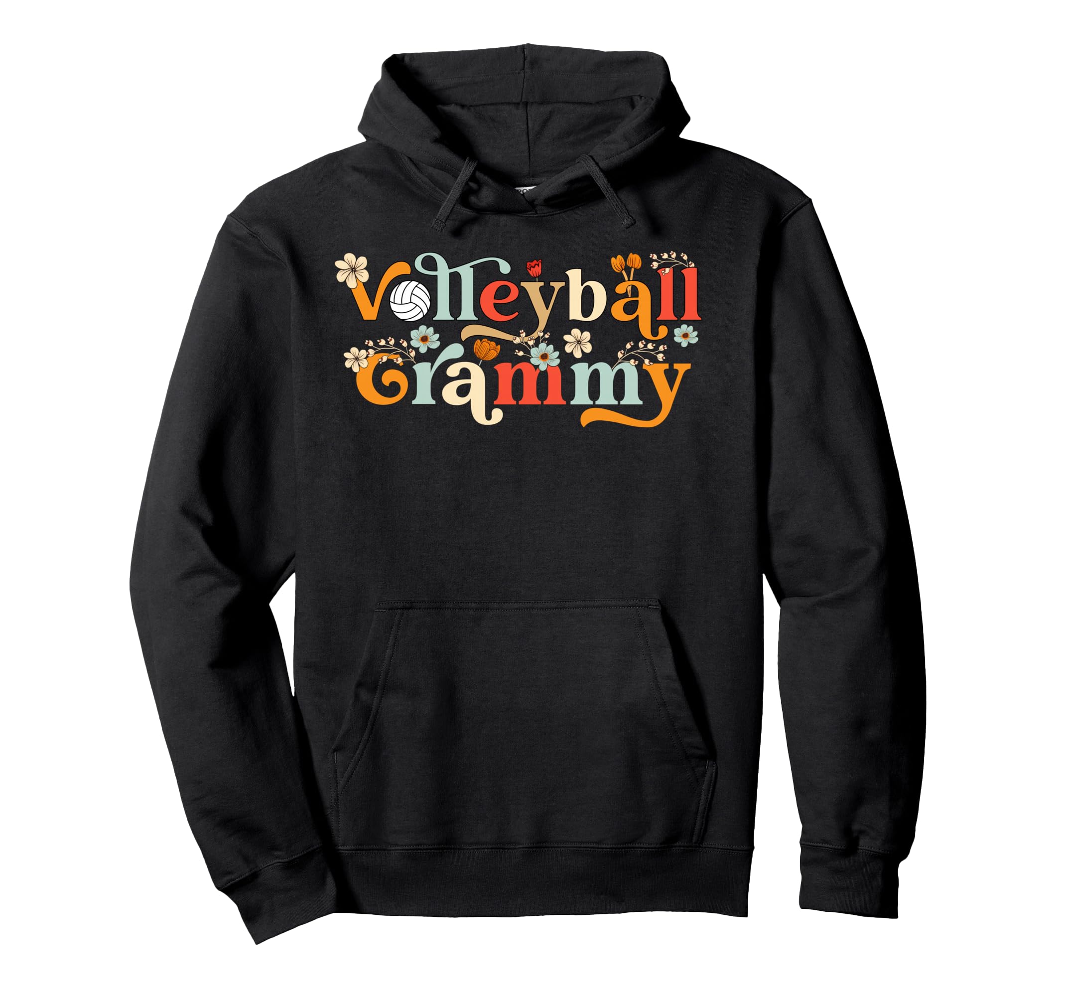 Volleyball Grammy Grandma Hoodie - Casual Everyday Wear for Adults - T-Shirt, Sweatshirt, Hoodie
