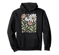 Wildflowers Flowers Pattern Summer Hoodie - Aesthetic Graphic Men Women - T-Shirt, Sweatshirt, Hoodie