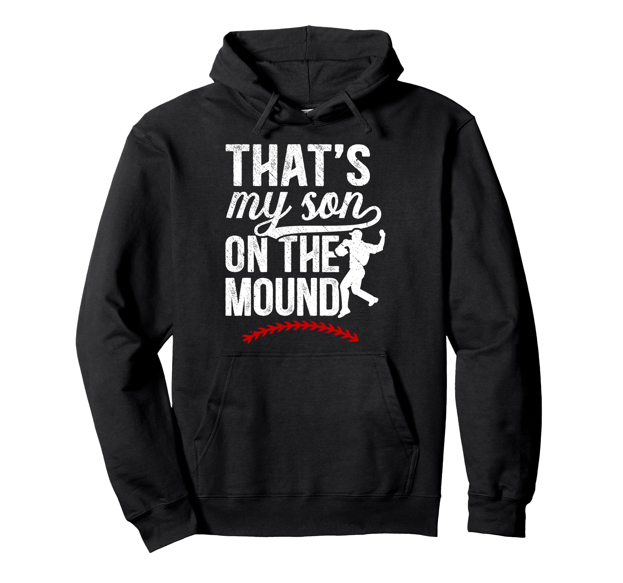 Thats My Son Baseball Pitcher Mom Hoodie - Aesthetic Graphic Men Women - T-Shirt, Sweatshirt, Hoodie