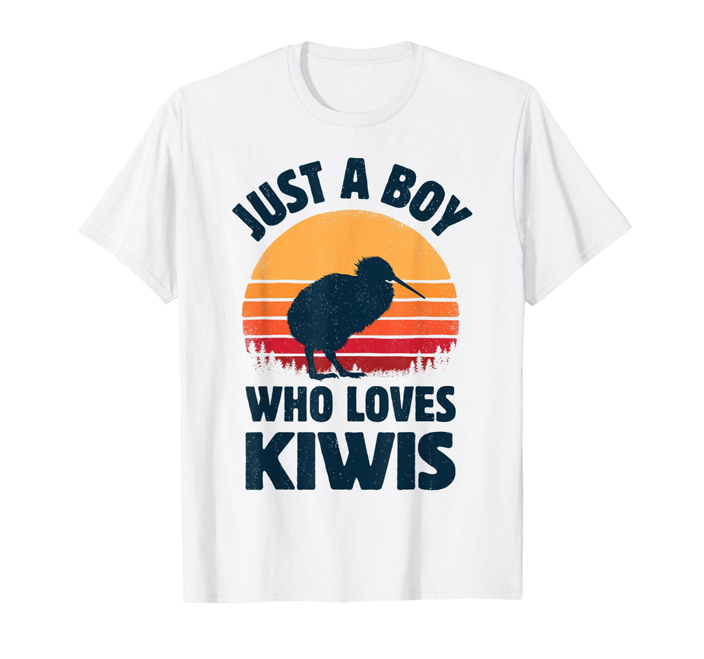 Kiwi Just Who Loves Kiwis Bird Sunset T-Shirt - Custom Art Print Men Women - T-Shirt, Sweatshirt, Hoodie