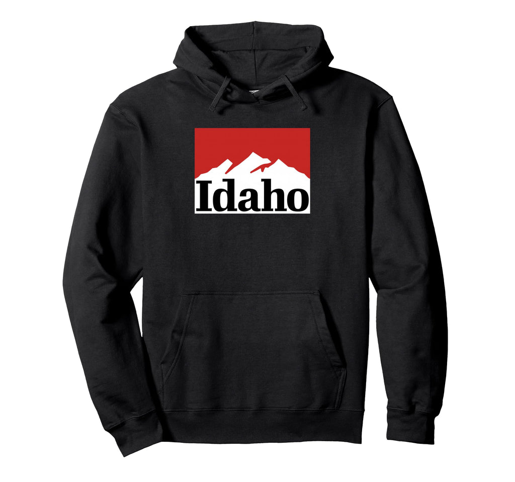Idaho 90S Street Mountain Hoodie - Novelty Apparel Unisex - T-Shirt, Sweatshirt, Hoodie