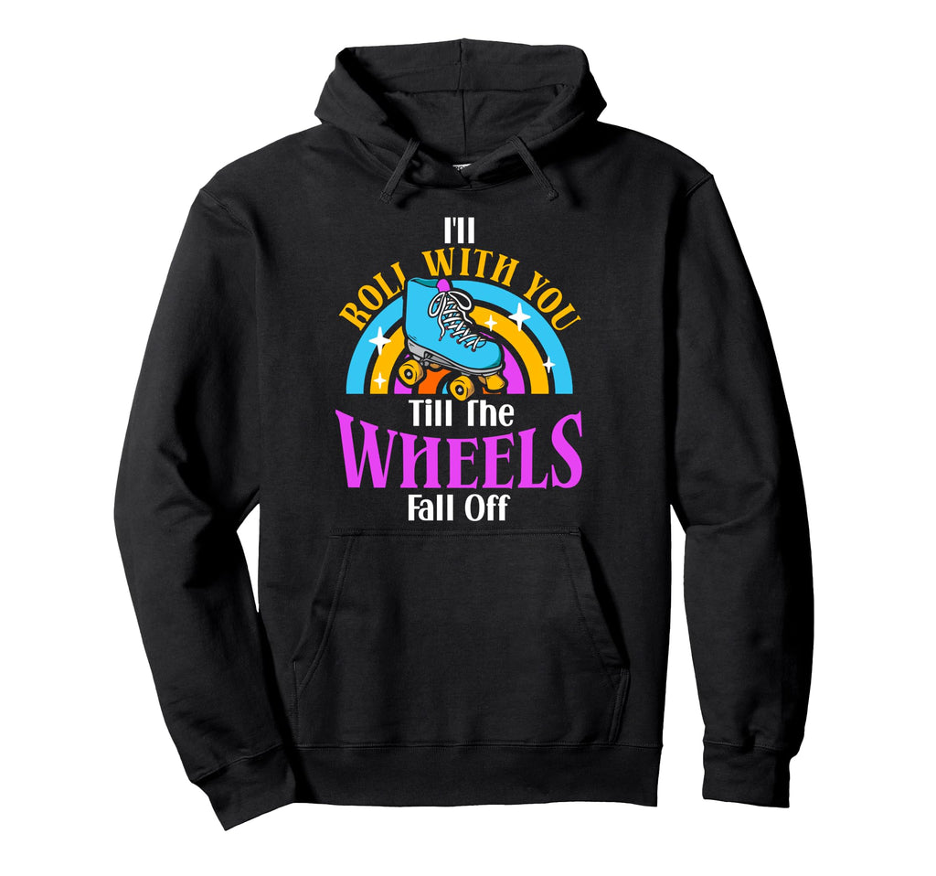 Roller Skating Skate 1970S Ill Roll Hoodie - Unique Graphic for Adults - T-Shirt, Sweatshirt, Hoodie