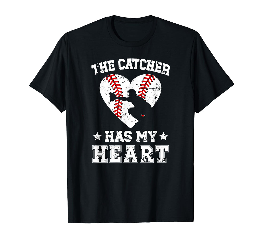 Proud Baseball Catcher Mom Baseball T-Shirt - Fun Novelty Design Unisex - T-Shirt, Sweatshirt, Hoodie