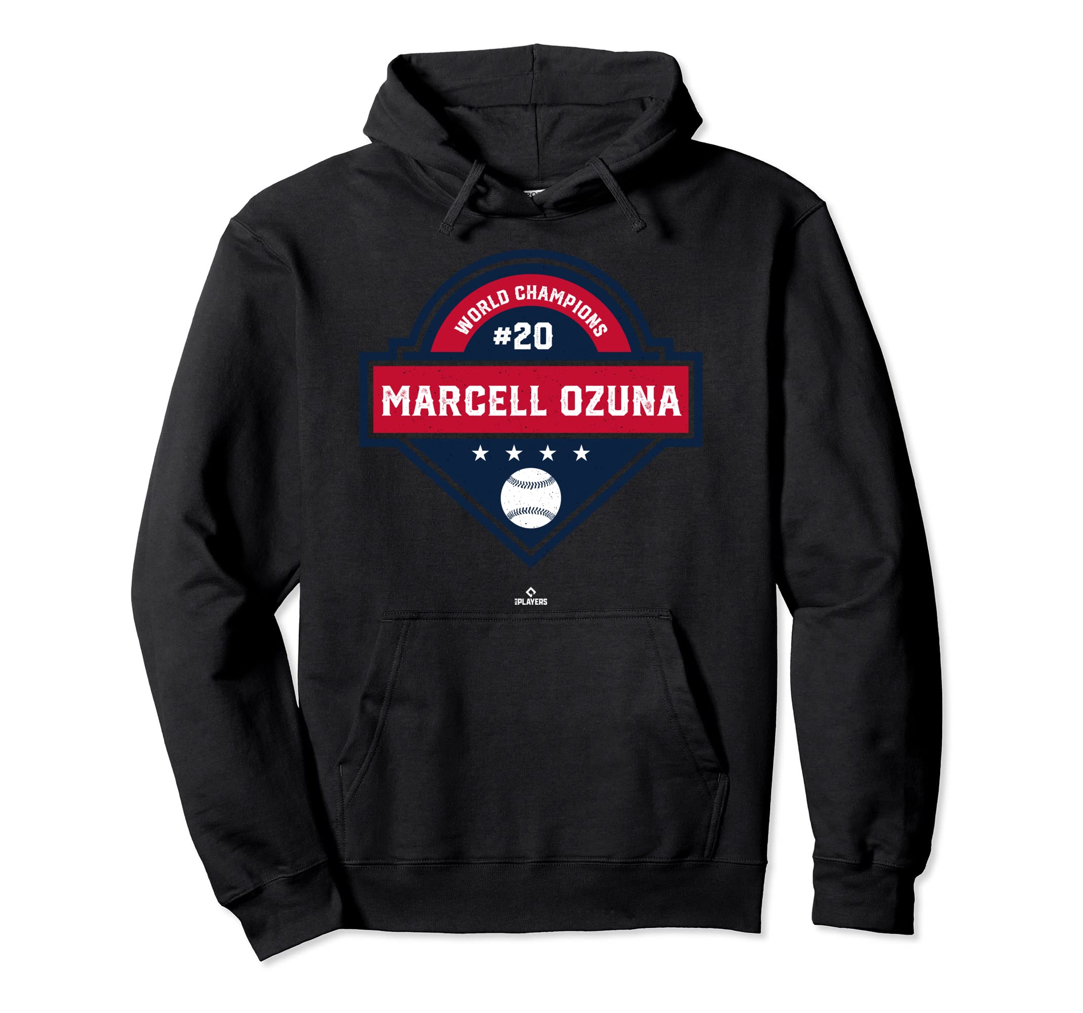 World Champions Marcell Ozuna Sports Hoodie - Novelty Apparel Men Women - T-Shirt, Sweatshirt, Hoodie