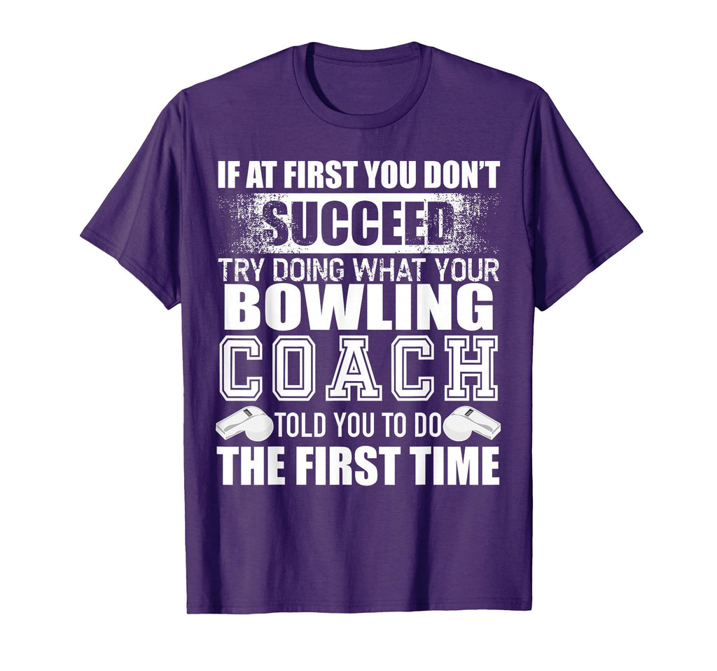 Funny Bowling Coach Thank You Gift T-Shirt - Trendy Graphic Men Women - T-Shirt, Sweatshirt, Hoodie