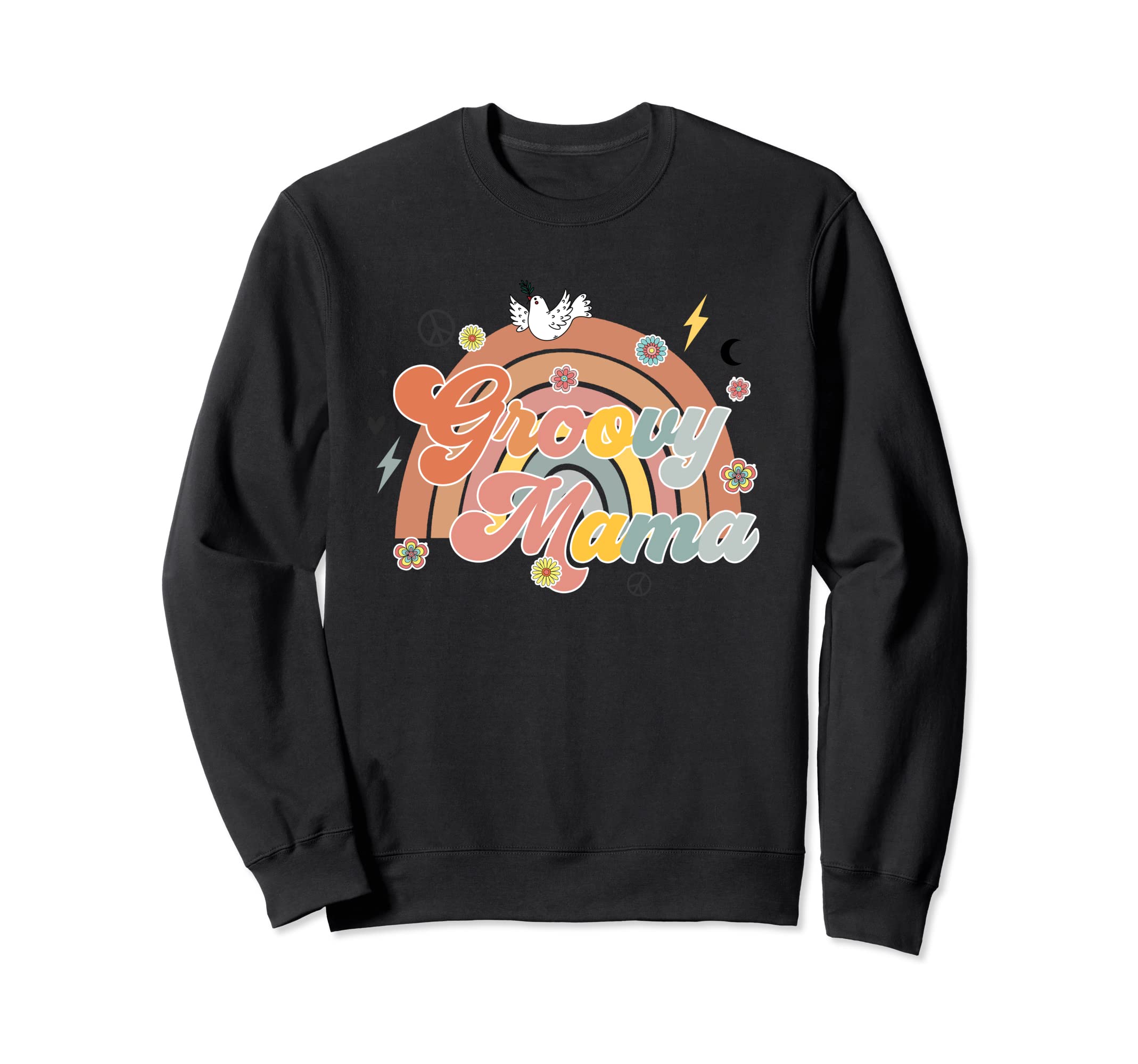 Groovy Mama Matching Family Shower Sweatshirt - Streetwear Style Men Women - T-Shirt, Sweatshirt, Hoodie