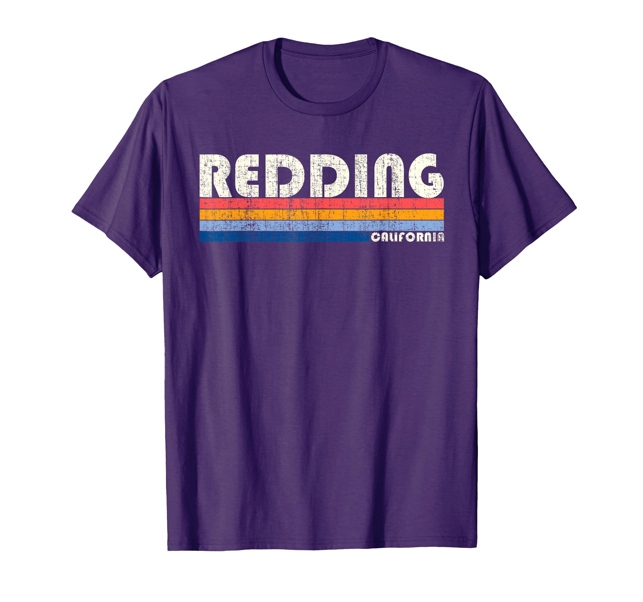70S 80S Redding Ca T-Shirt - Aesthetic Graphic Men Women - T-Shirt, Sweatshirt, Hoodie