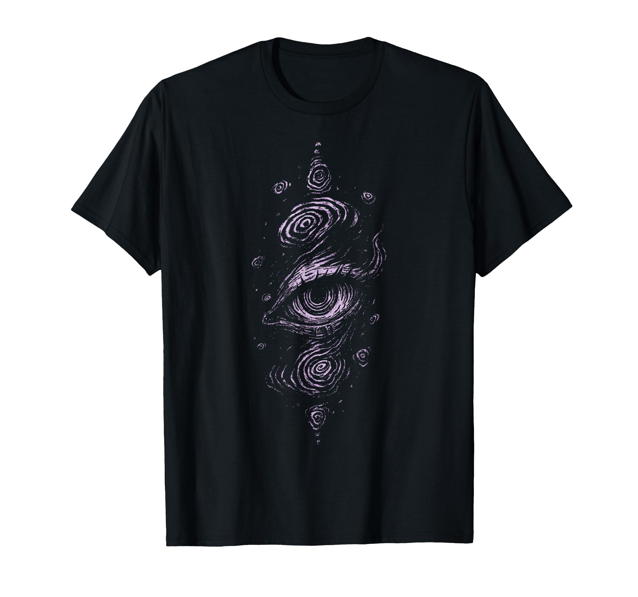 Eyes Purple Pastel Goth Grunge Alt Y2K T-Shirt - Novelty Apparel Unisex - T-Shirt, Sweatshirt, Hoodie