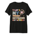 Baseball Girlfriend Tri Blend T-Shirt - Novelty Apparel Unisex - T-Shirt, Sweatshirt, Hoodie