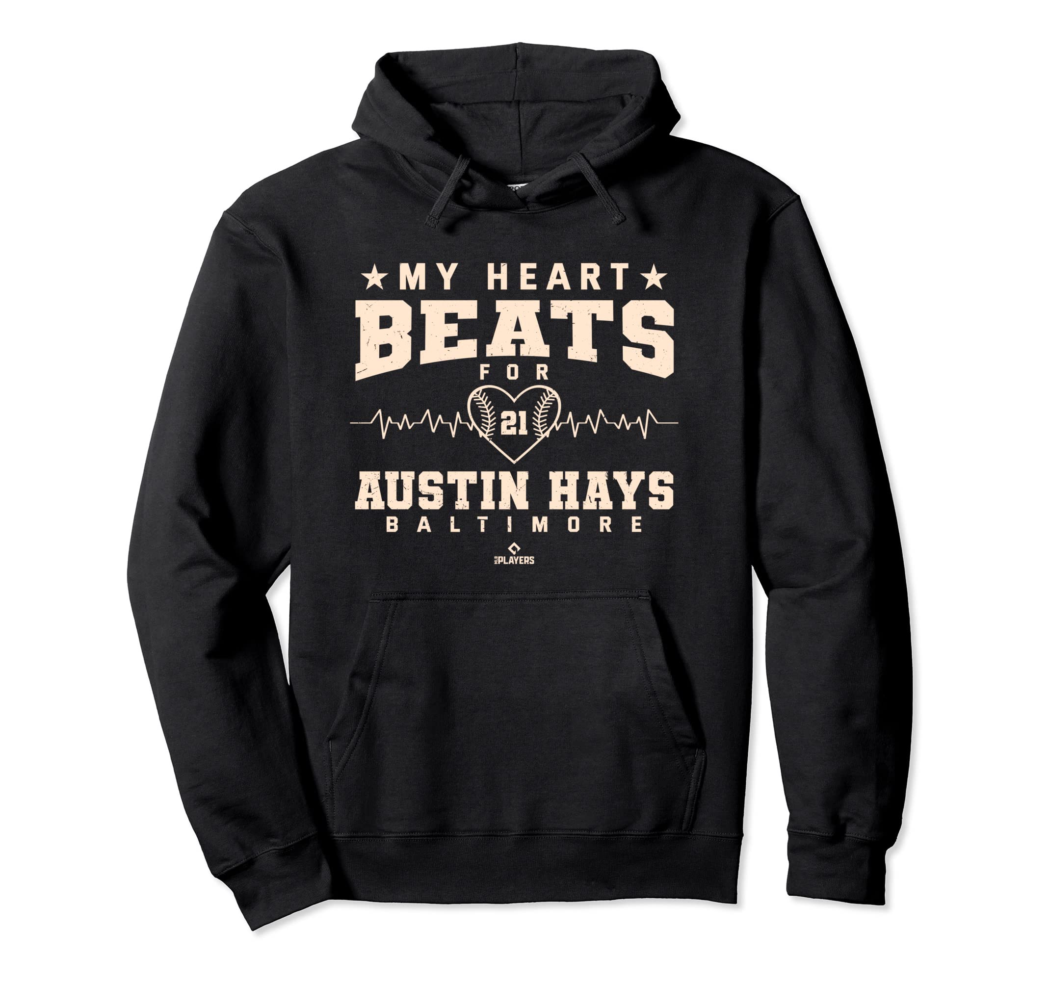 My Heart Beats Austin Hays Valentines Hoodie - Trendy Graphic Men Women - T-Shirt, Sweatshirt, Hoodie