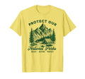 Protect National Parks Defend Hiking T-Shirt - Trendy Graphic Unisex - T-Shirt, Sweatshirt, Hoodie