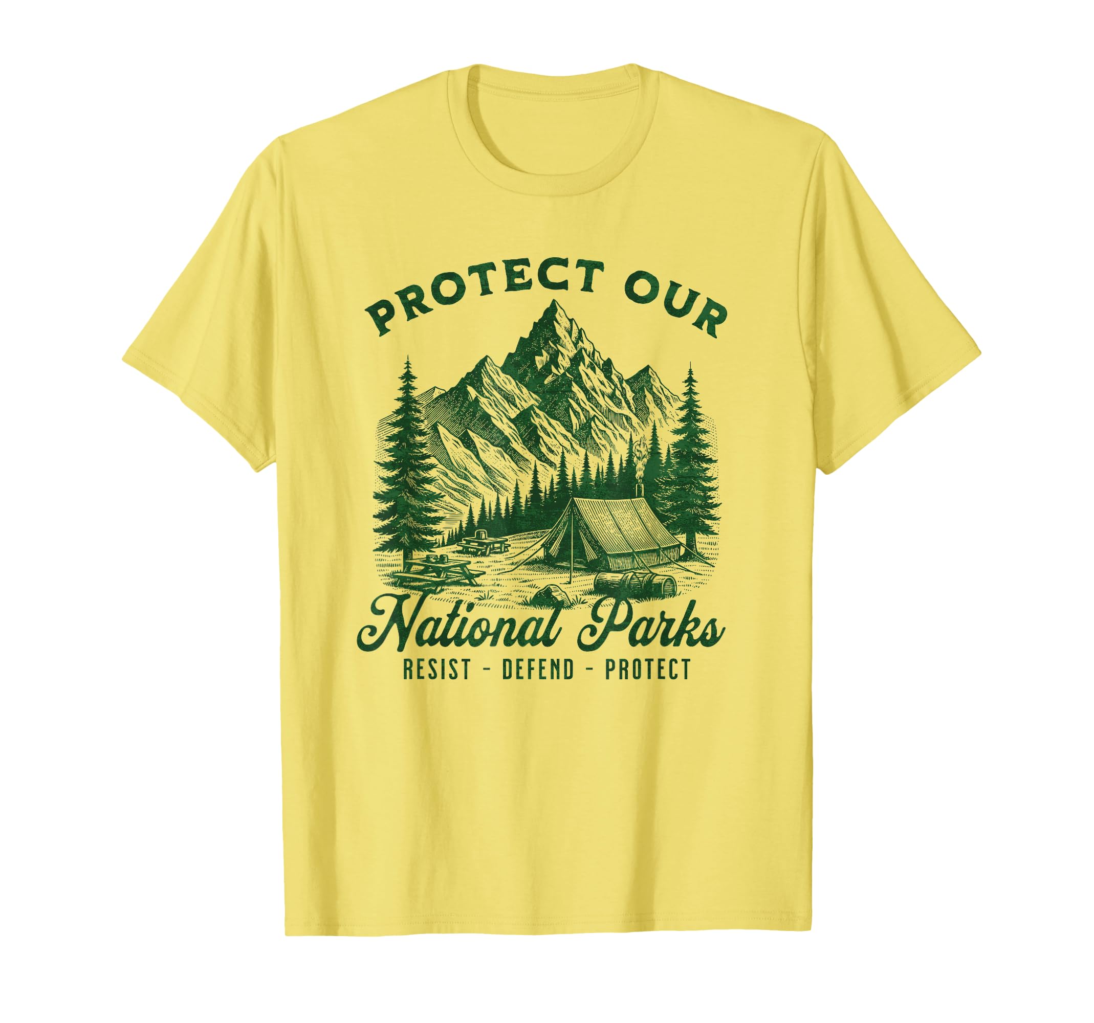 Protect National Parks Defend Hiking T-Shirt - Trendy Graphic Unisex - T-Shirt, Sweatshirt, Hoodie
