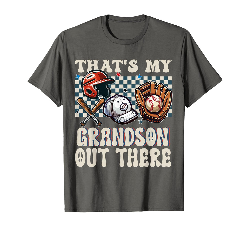 Thats My Grandson Out There Baseball T-Shirt - Streetwear Style Men Women - T-Shirt, Sweatshirt, Hoodie