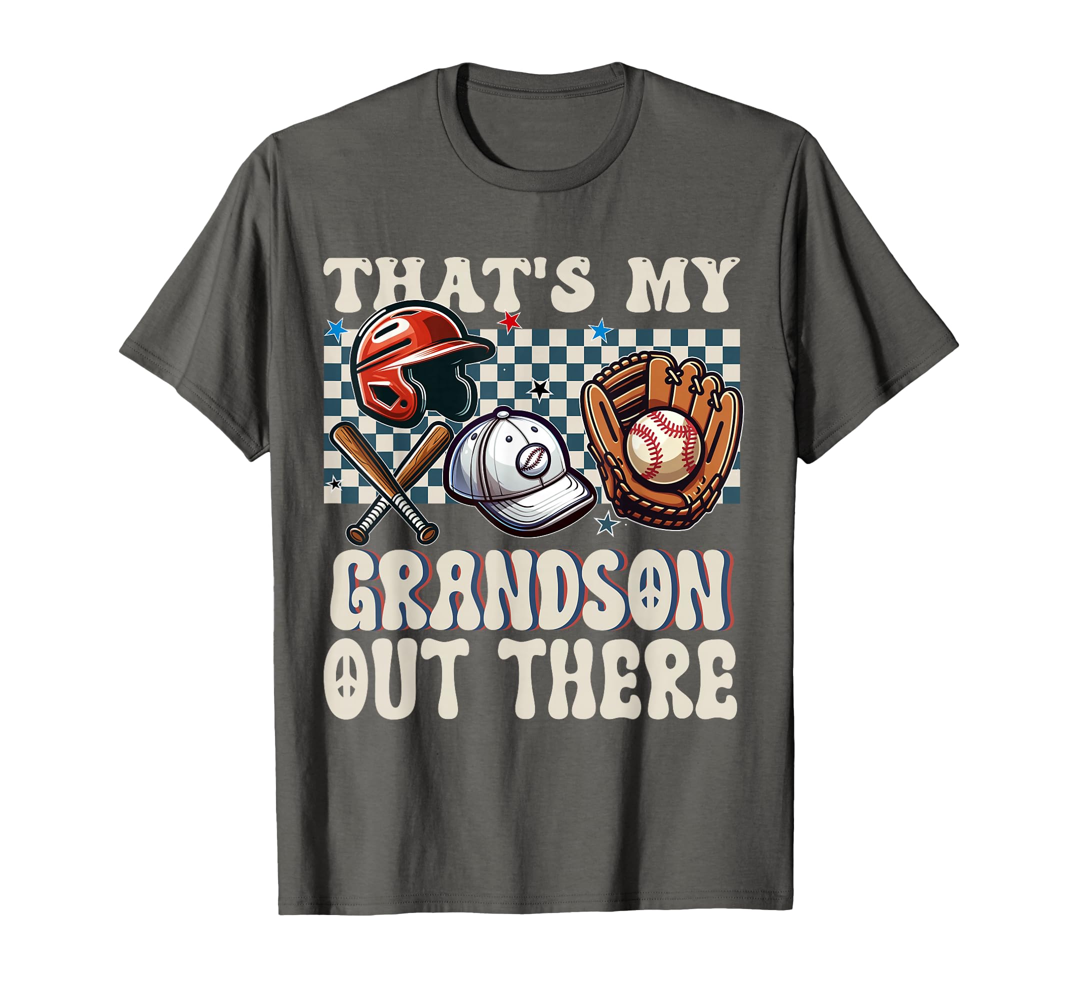Thats My Grandson Out There Baseball T-Shirt - Streetwear Style Men Women - T-Shirt, Sweatshirt, Hoodie