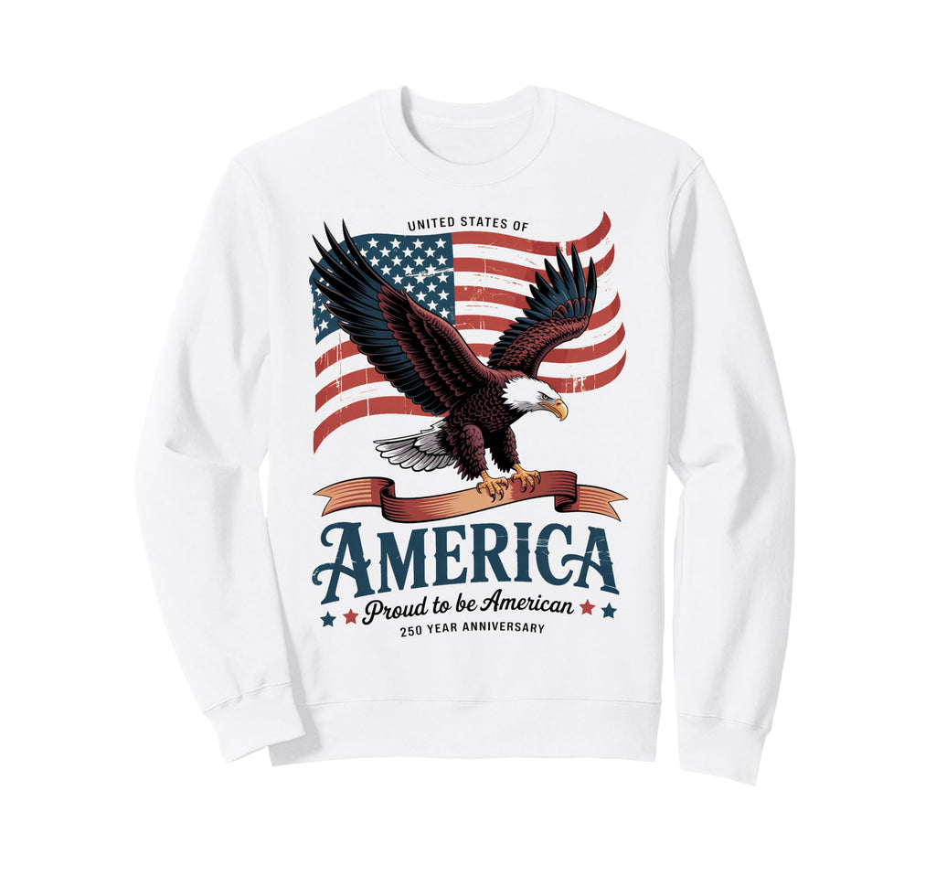 United States 250 Year Anniversary T-Shirt - Fun Novelty Design Men Women - T-Shirt, Sweatshirt, Hoodie