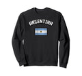 Argentina Flag Distressed Sweatshirt - Casual Everyday Wear Men Women - T-Shirt, Sweatshirt, Hoodie