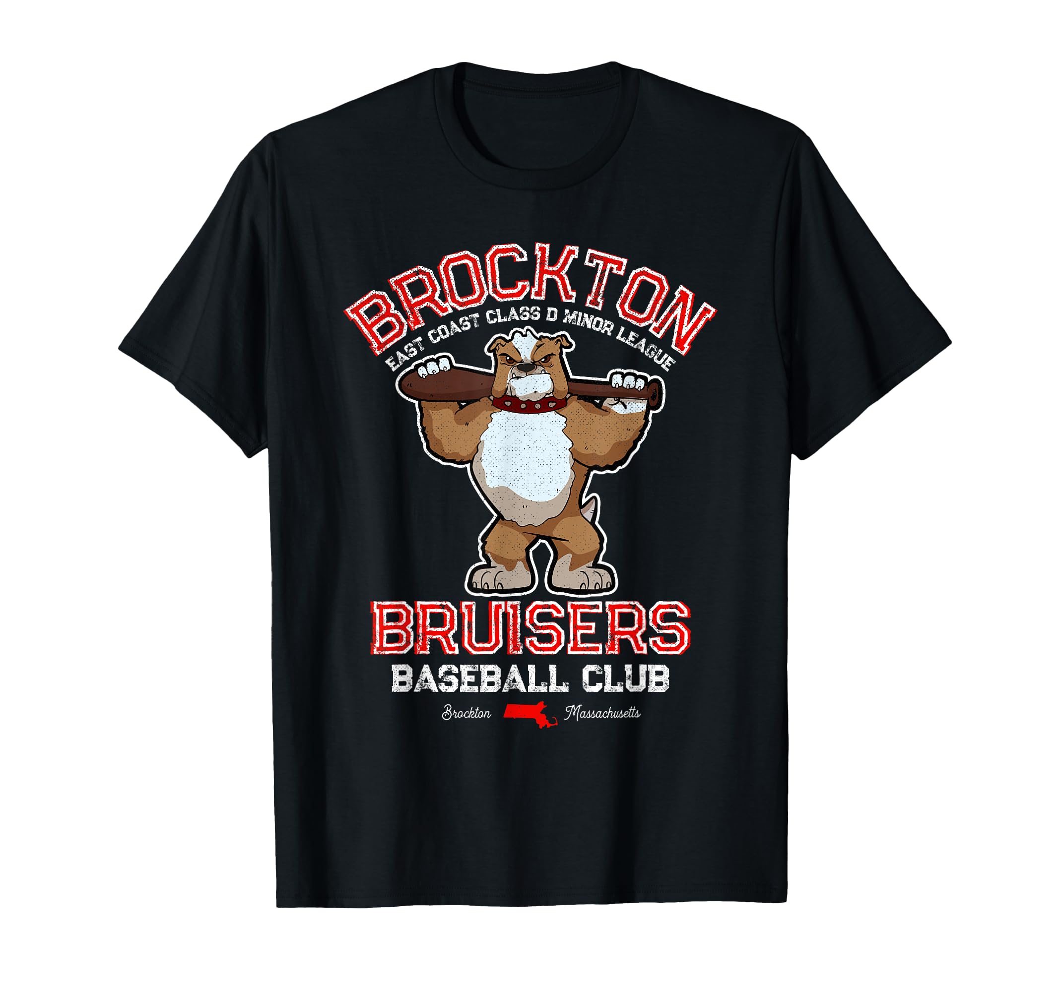 Brockton Bruisers Minor League T-Shirt - Custom Art Print for Adults - T-Shirt, Sweatshirt, Hoodie