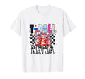T Ball Baseball Checkered Nana T-Shirt - Fun Novelty Design Men Women - T-Shirt, Sweatshirt, Hoodie