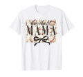 Baseball Mama Mom Coquette Bow Happy T-Shirt - Novelty Apparel Men Women - T-Shirt, Sweatshirt, Hoodie