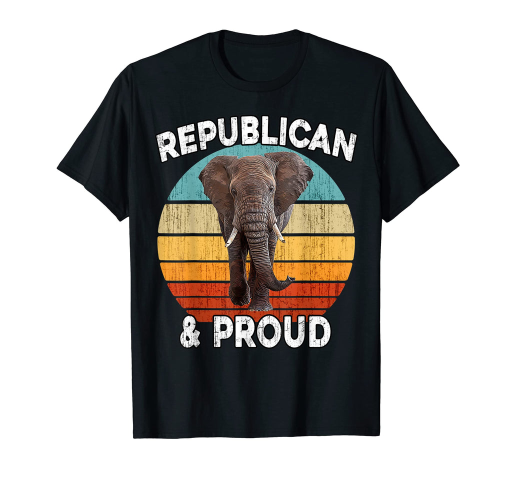 Republican And Proud Funny Republican T-Shirt - Streetwear Style Unisex - T-Shirt, Sweatshirt, Hoodie
