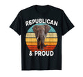 Republican And Proud Funny Republican T-Shirt - Streetwear Style Unisex - T-Shirt, Sweatshirt, Hoodie