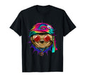 Tie Dye Hippie Sloth Hippiness Peace T-Shirt - Minimalist Print for Adults - T-Shirt, Sweatshirt, Hoodie