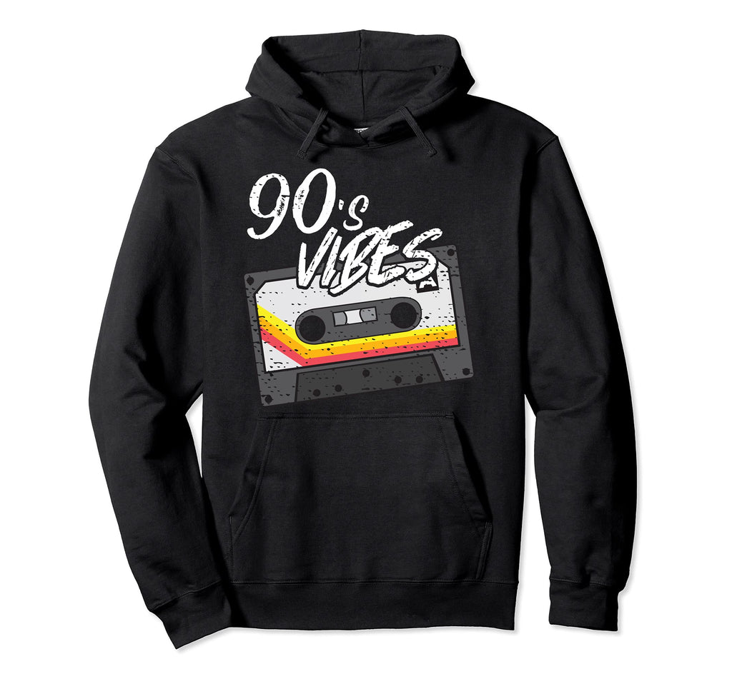 Funny 90S Vibe Party Compact Cassette Hoodie - Aesthetic Graphic Men Women - T-Shirt, Sweatshirt, Hoodie