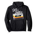 Funny 90S Vibe Party Compact Cassette Hoodie - Aesthetic Graphic Men Women - T-Shirt, Sweatshirt, Hoodie