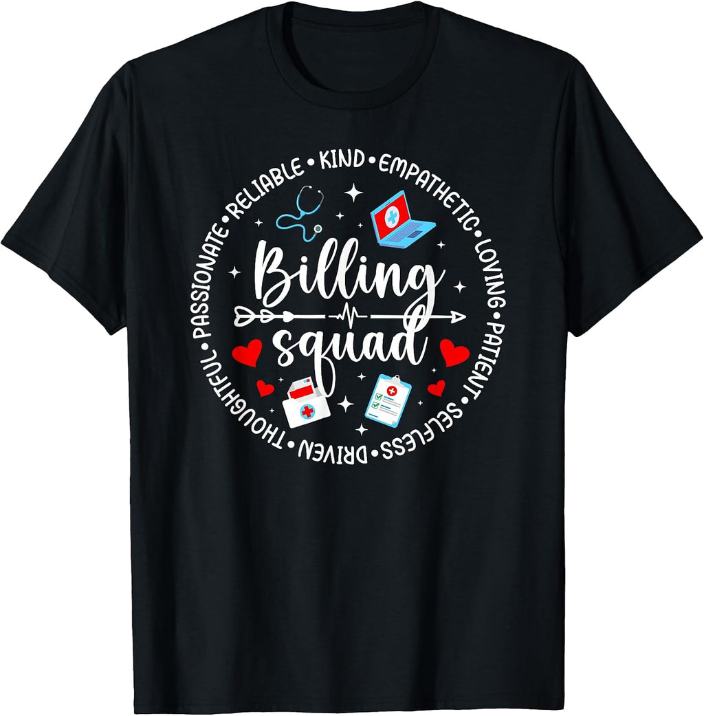 Medical Billing Specialist Squad - Adult & Kids T-Shirts, Sweatshirts & Hoodies apparel design preview 1