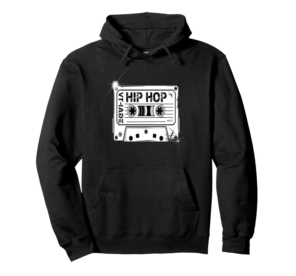 Hip Hop Cassette Tape Hoodie - Streetwear Style for Adults - T-Shirt, Sweatshirt, Hoodie