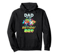 Dad Birthday Football Baseball Hoodie - Fun Novelty Design for Adults - T-Shirt, Sweatshirt, Hoodie