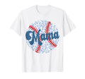 Baseball Mama Mother Day Game Day Mom T-Shirt - Trendy Graphic Men Women - T-Shirt, Sweatshirt, Hoodie