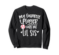 My Favorite Baseball Player Calls Sweatshirt - Minimalist Print for Adults - T-Shirt, Sweatshirt, Hoodie