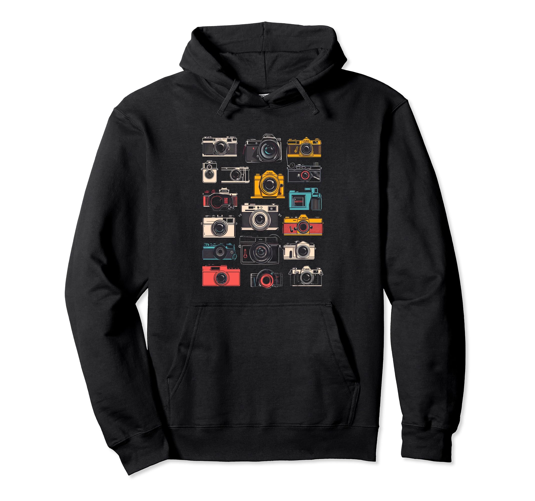 Photography Camera Photographer Hoodie - Aesthetic Graphic for Adults - T-Shirt, Sweatshirt, Hoodie
