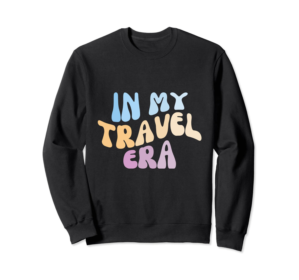 My Travel Era Groovy Backpacker Sweatshirt - Novelty Apparel for Adults - T-Shirt, Sweatshirt, Hoodie